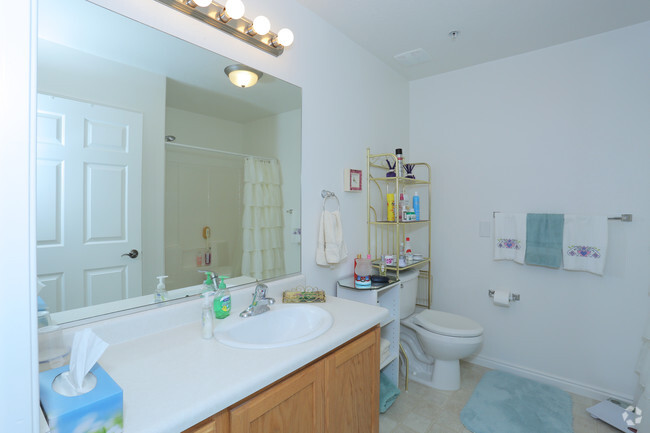 2BR,1BA-Villa Bathroom - Katherine Heights Townhomes and Villas