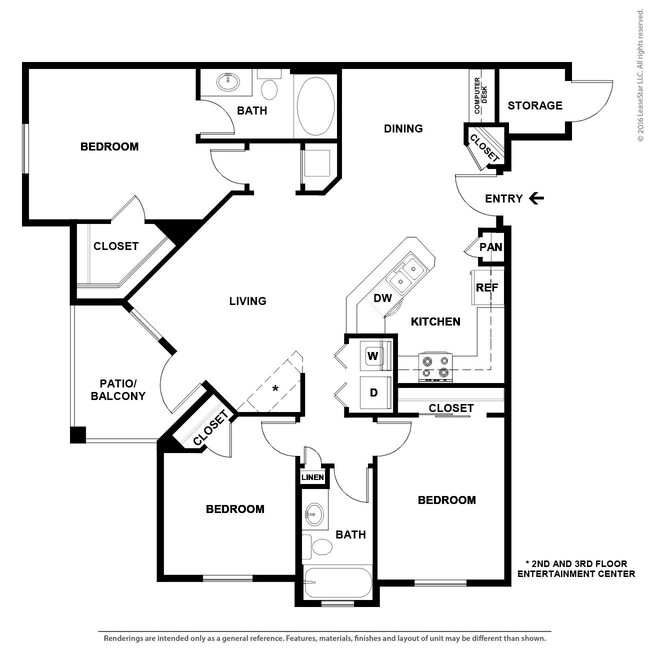 Floorplan - Cortland Fossil Creek