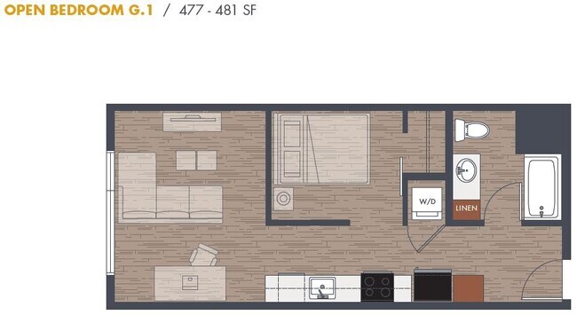 Floorplan - Metroline Flats