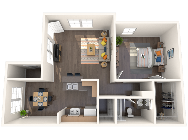 Floorplan - Presidio North Apartments