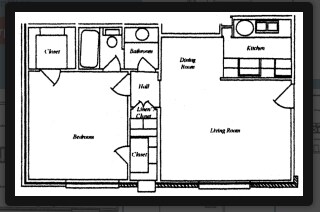 1BR/1BA - Rosemont Apartments