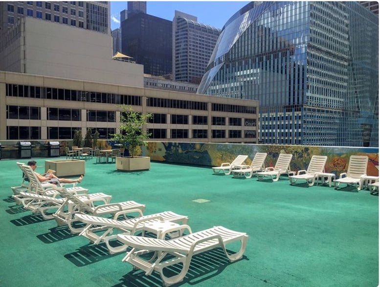 Recently done sundeck - 200 Dearborn N St