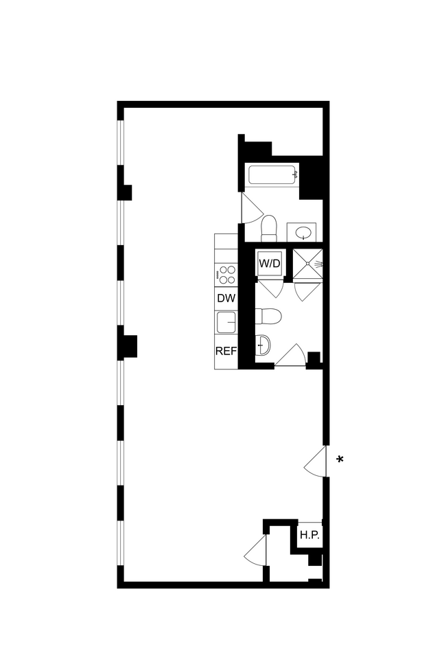 Floorplan - Roosevelt Lofts