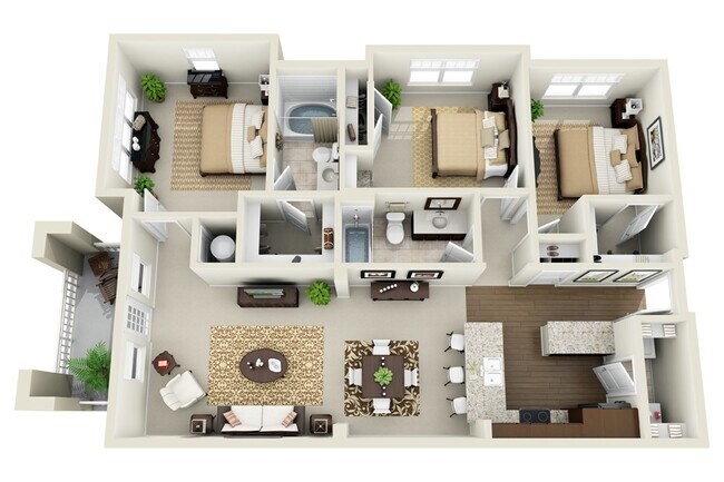 Floorplan - Fountains at Mooresville Town Square