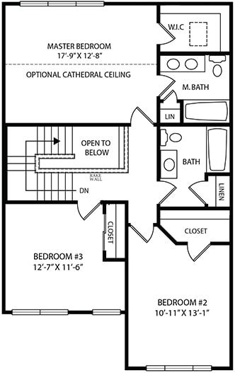 Cardinal Second Floor - Woodcrest Hills