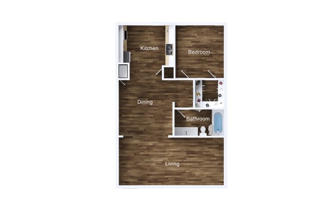 Floorplan - Casa Grande Apartments