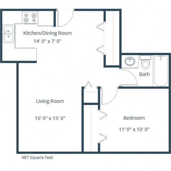 Floorplan - Eagle Sky I