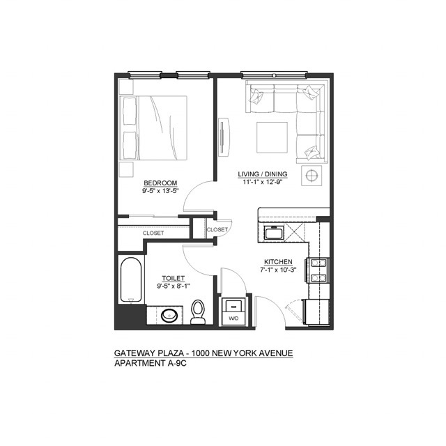 Floorplan: A9-C - Gateway Plaza