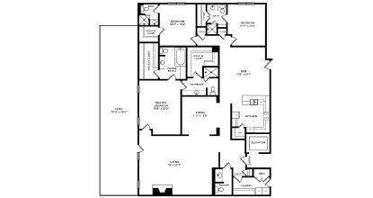 Floorplan - Park Hollow Luxury Residences