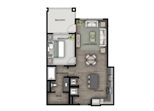 Floorplan - Viridian Reserve Apartments