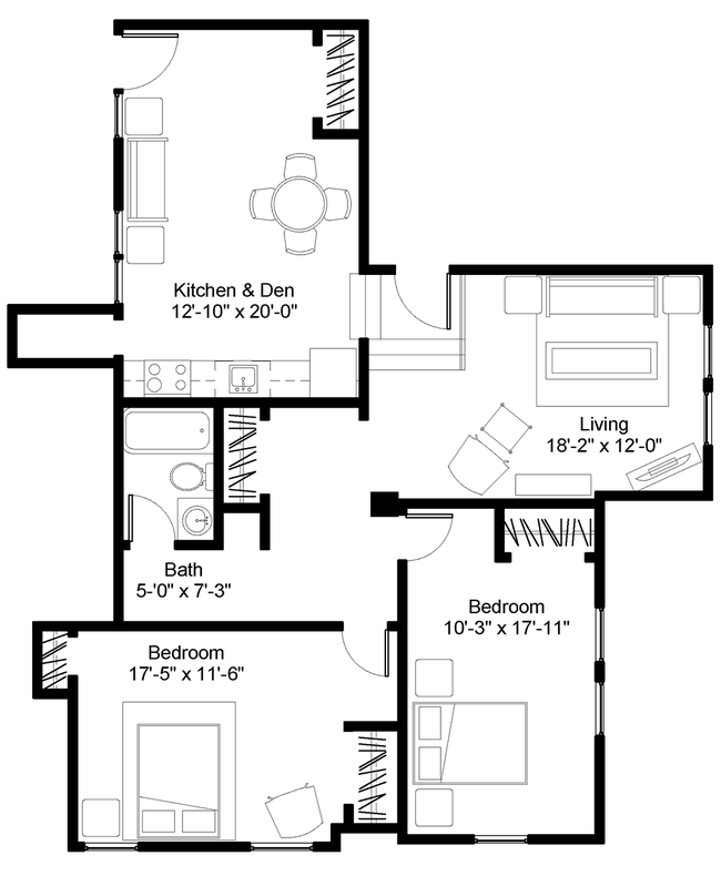 Floorplan - The Wardsworth