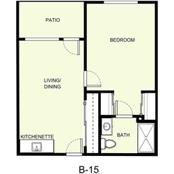 Floor Plan B-15 - Pearl Crossing