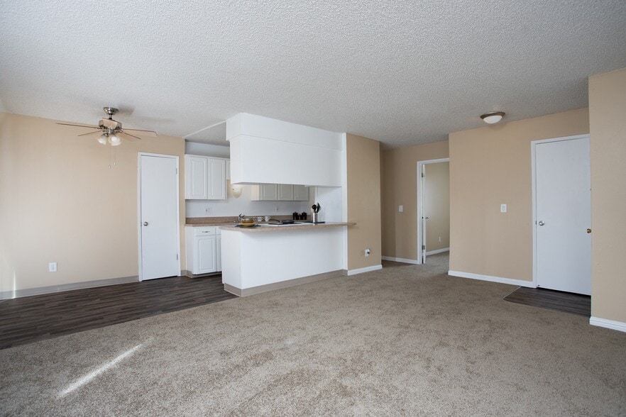 Skyline Apartments | Living Room - Greenbriar Village