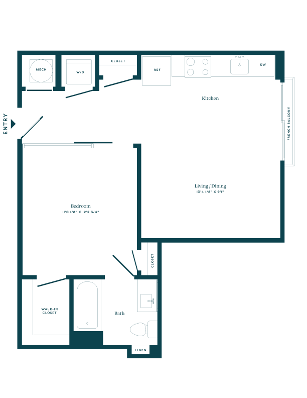 Floorplan - The Lockwood