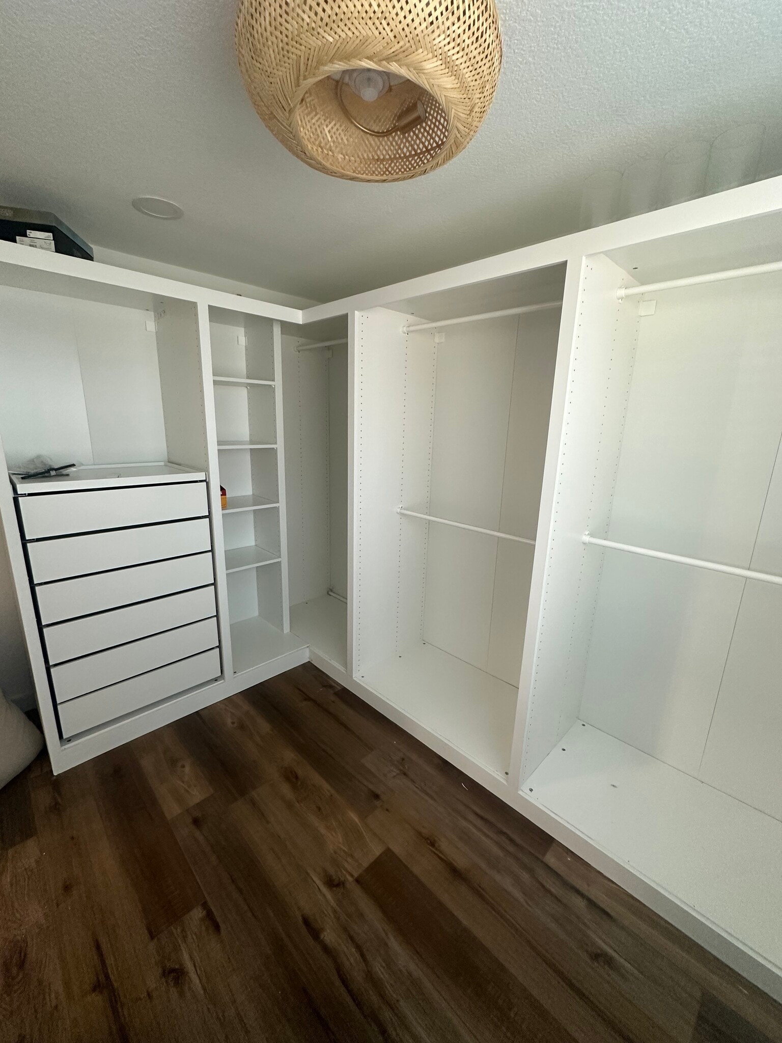 Custom Walk in primary closet - 508 Hillpine Way