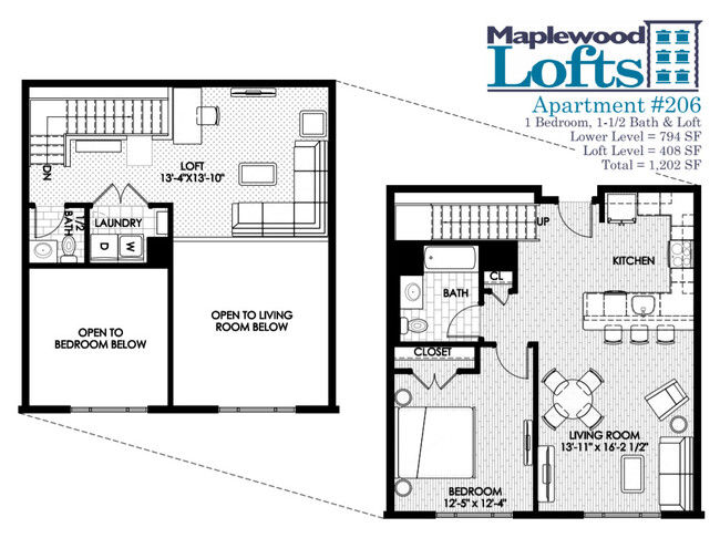 Floorplan - Maplewood Lofts