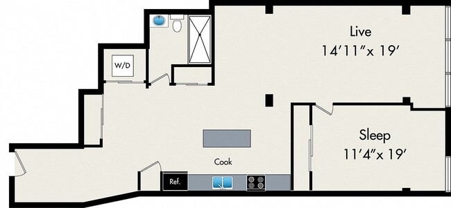 Floorplan - The Lofts at Gin Alley