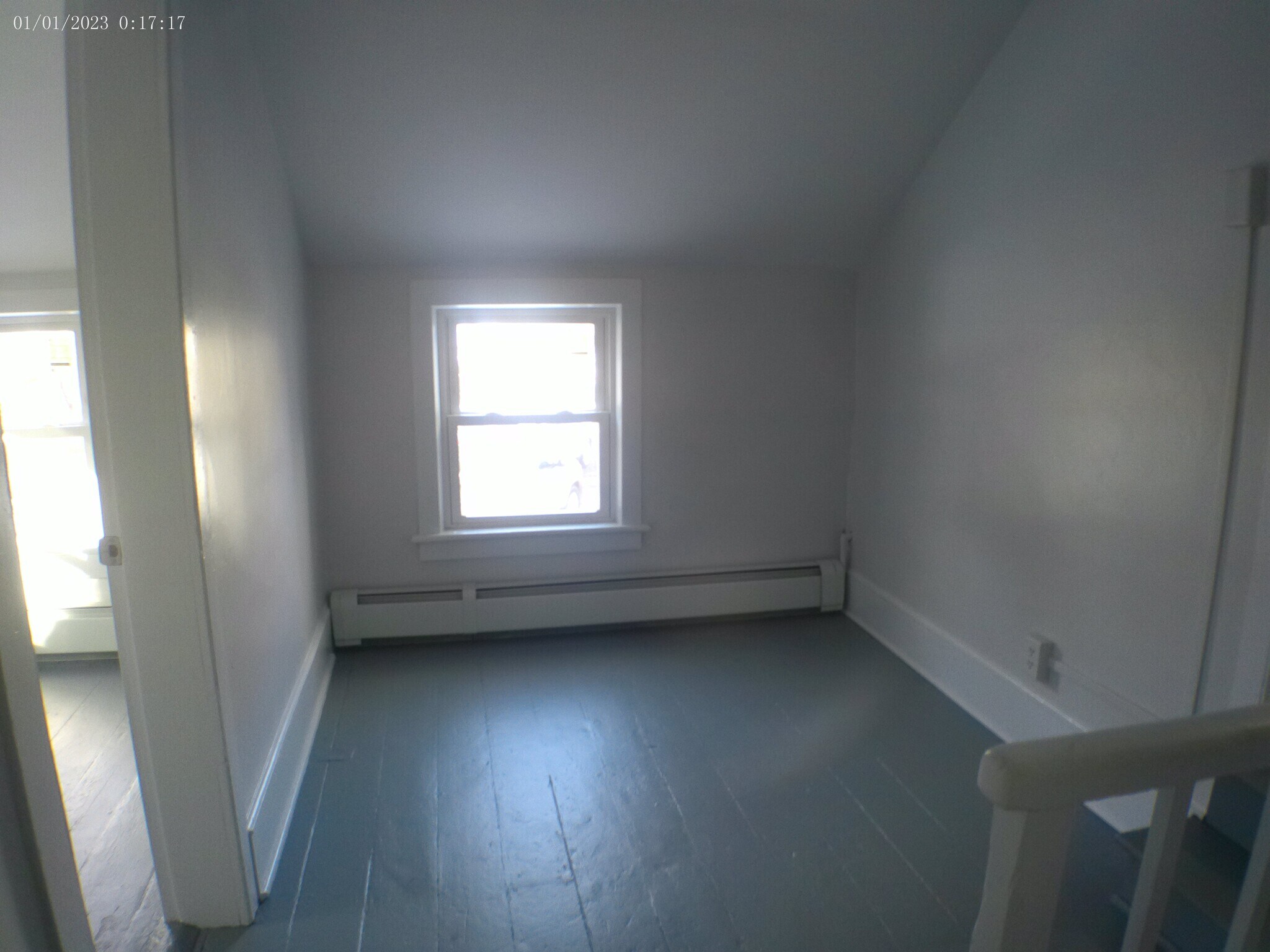 Bonus room at top of stairs. Can fit desk, furniture, etc. Has electrical outlet. - 35 Main St