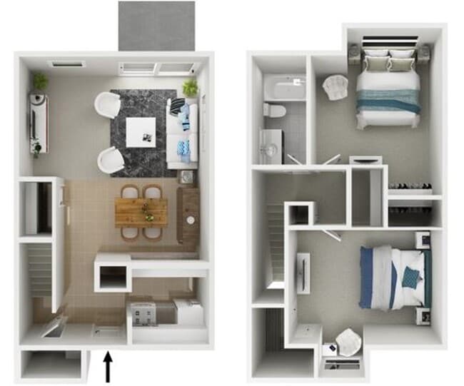 Floorplan - Townhomes @East 32nd