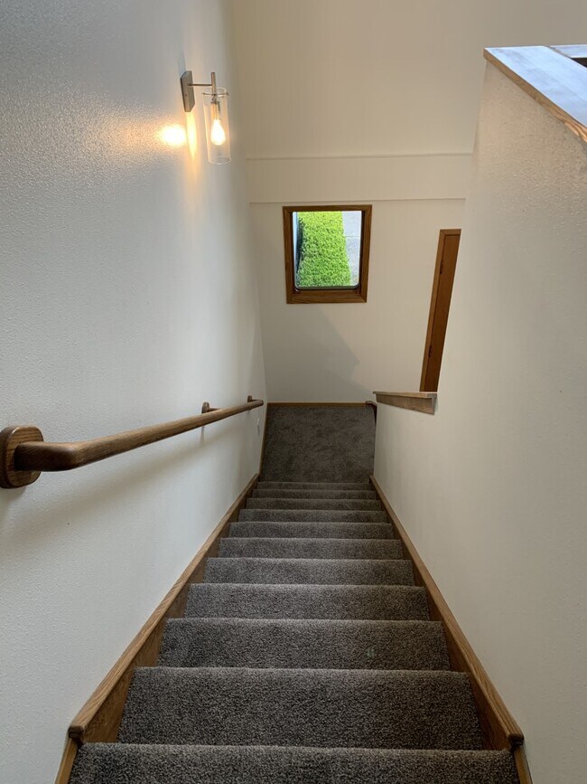 From upstairs down to front door - 10615 Hillsboro Dr NW