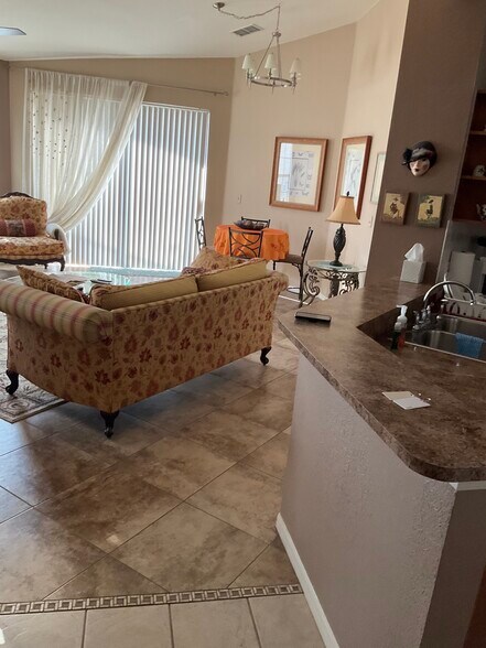 living room - 8351 38th Street Cir E