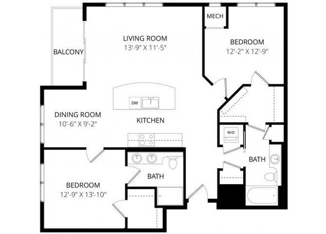 Floorplan - 4800 Excelsior