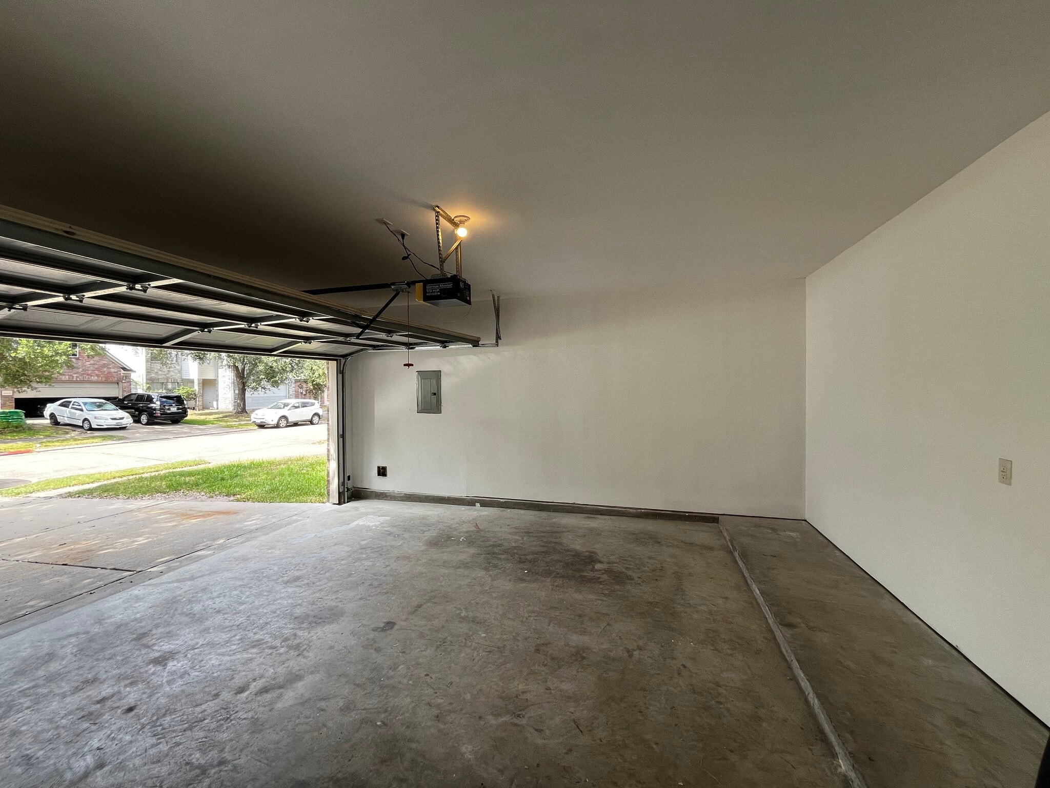 Newly painted 2-car attached garage - 19410 Maywood Falls Cir
