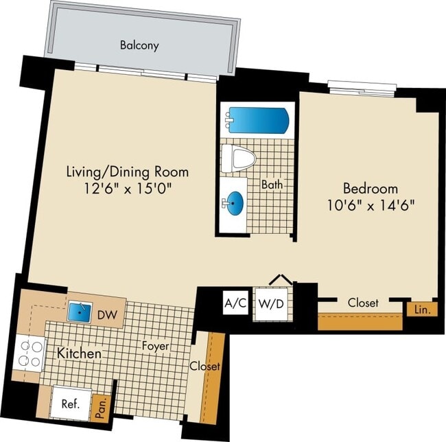 Floorplan - The Metropolitan