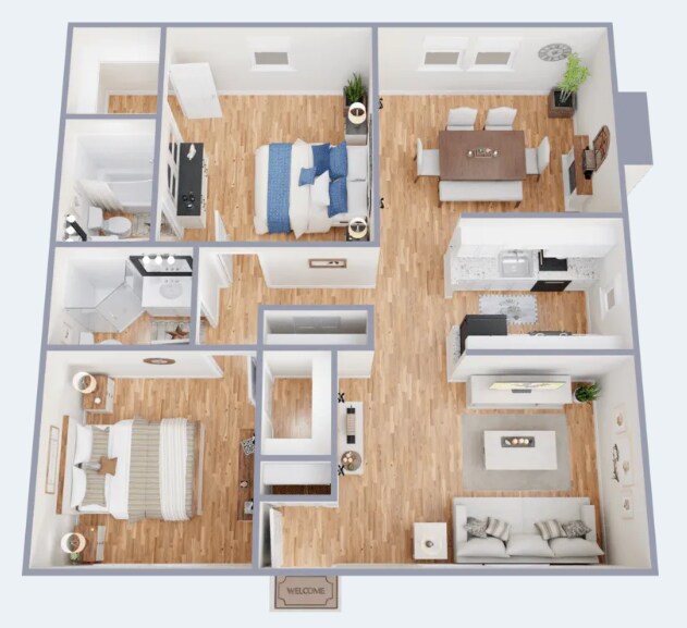 Floorplan - Esperanza Apartments