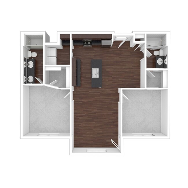 Floorplan - Cornerstone Apartments