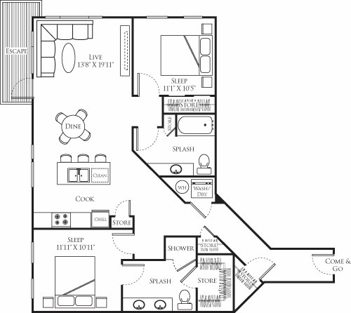 Floorplan - red160