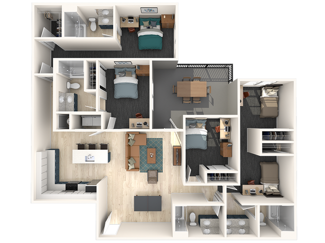 D3 Floor Plan - Lumen in Birmingham