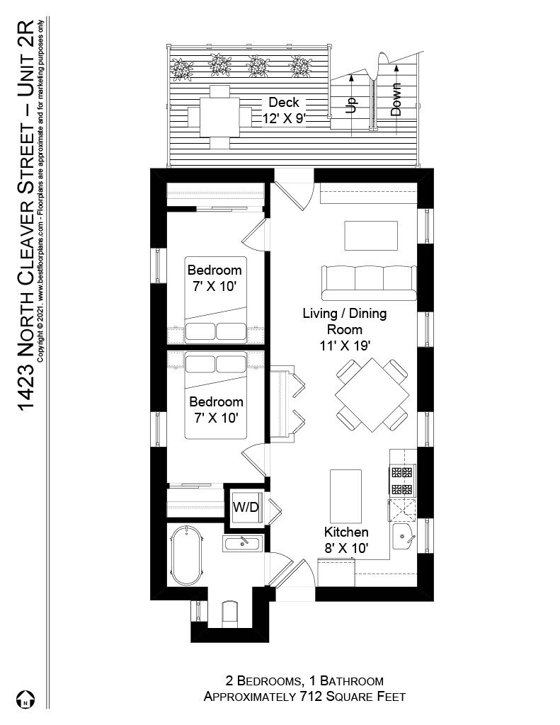 Building Photo - 1423 N Cleaver St