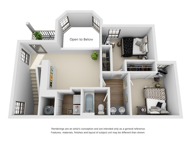 Floorplan - Harper Flatts