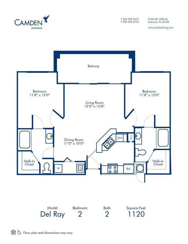 Floorplan - Camden Aventura
