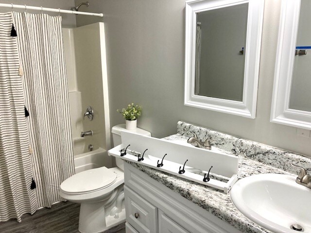 Double Vanity in Guest Bathroom - 1223 E Waldburg St