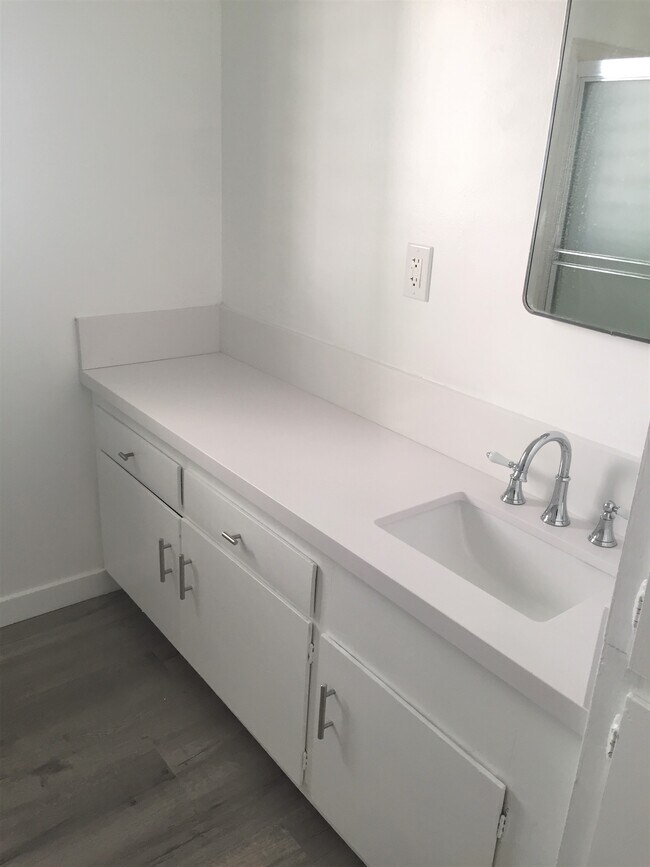 Actual bathroom before staging - 1611 Brockton Ave