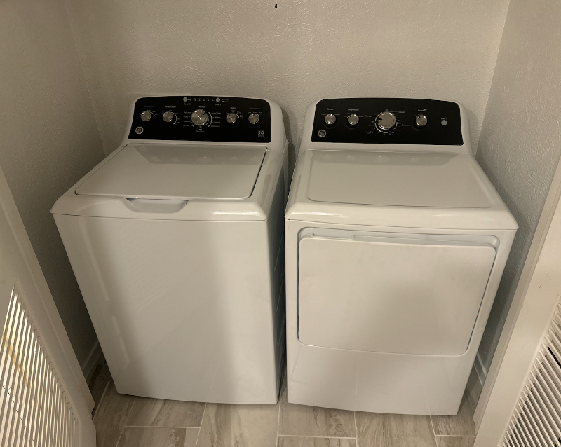 In-unit washer and dryer- Brand new - 1206 Riverchase Ln