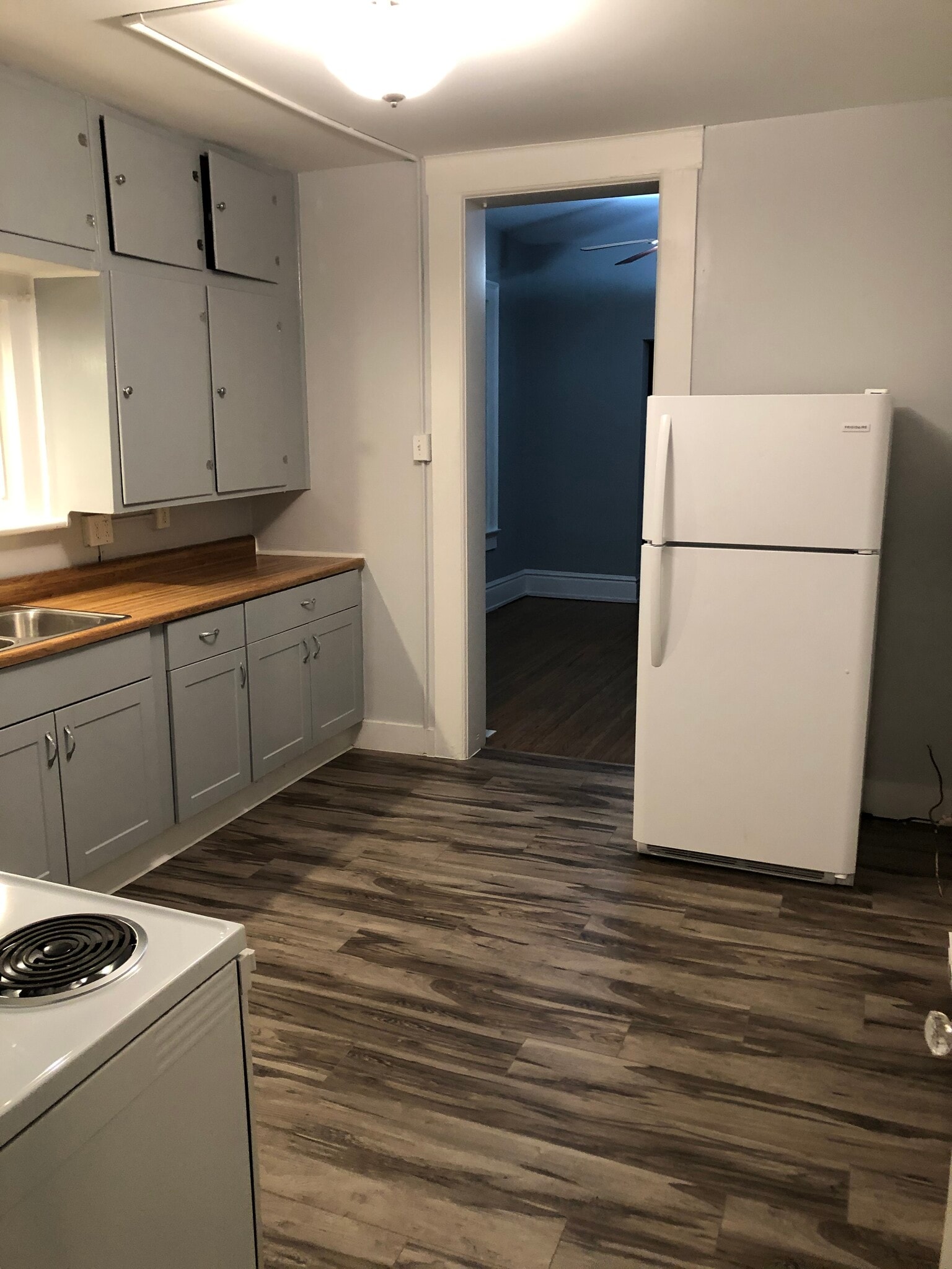 Kitchen with New Floors - 118 Center St