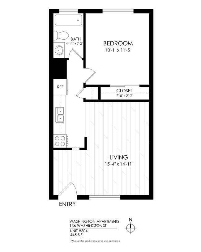 Floorplan - Washington Apartments