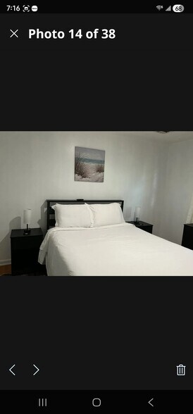 queen bed - 116 Cardinal Dr