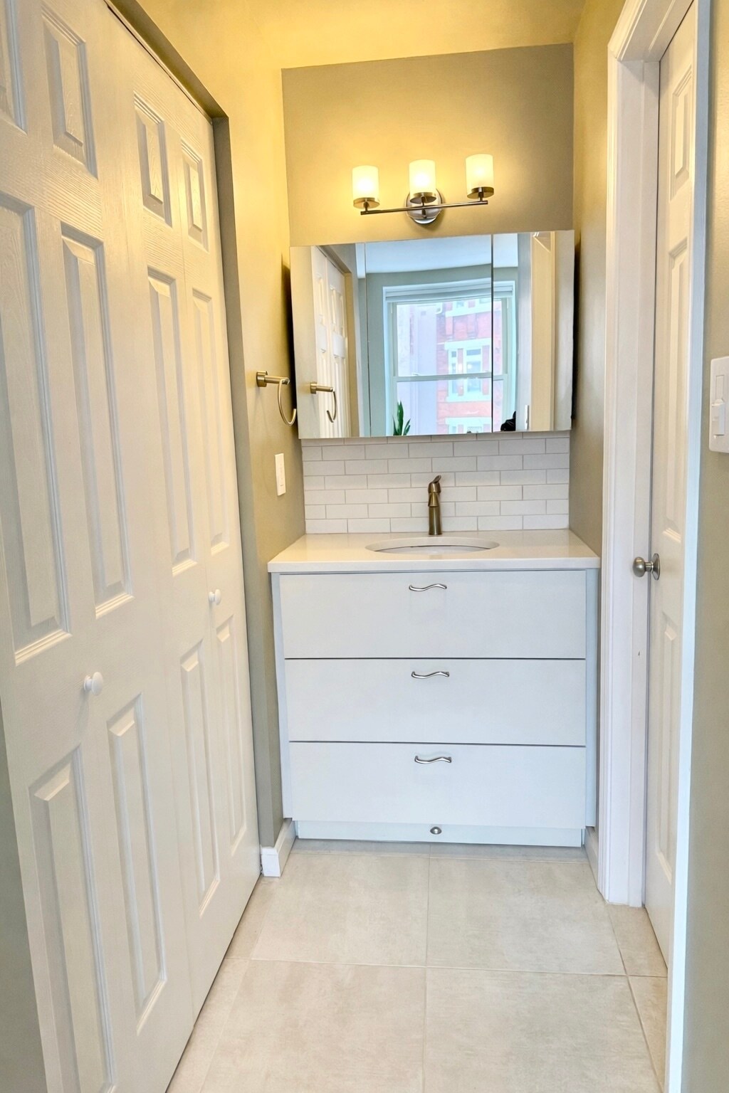 Bedroom Closet / Bathroom Vanity - 1920 S St NW