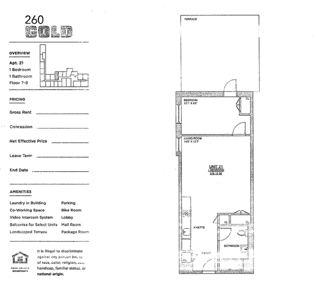 Floorplan - 260 Gold