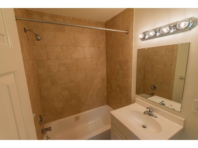 Sample Bathroom - Mill Creek Village Apartments