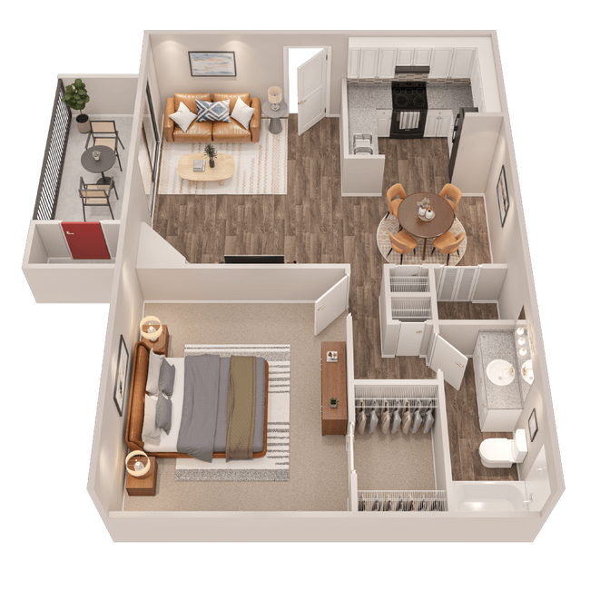 Floorplan - Westbury Creek Apartments