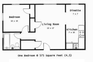 1BR/1BA - The Marleigh