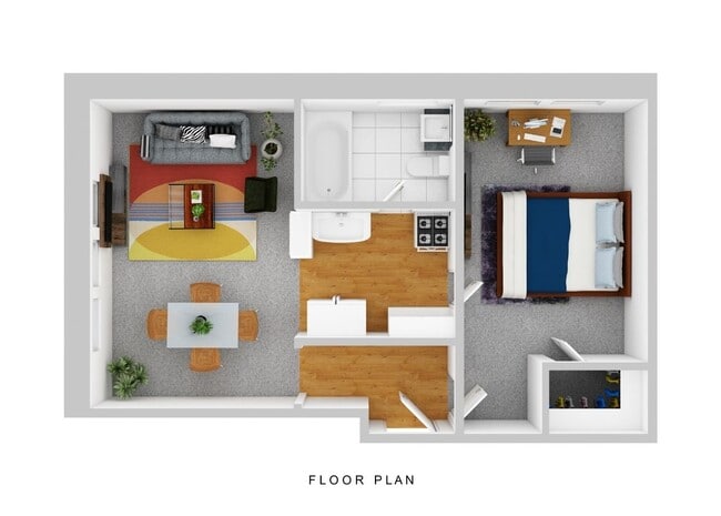 Floorplan - Santa Rosa Apartments
