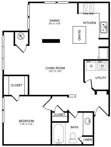 Floorplan - Highlands Hill Country