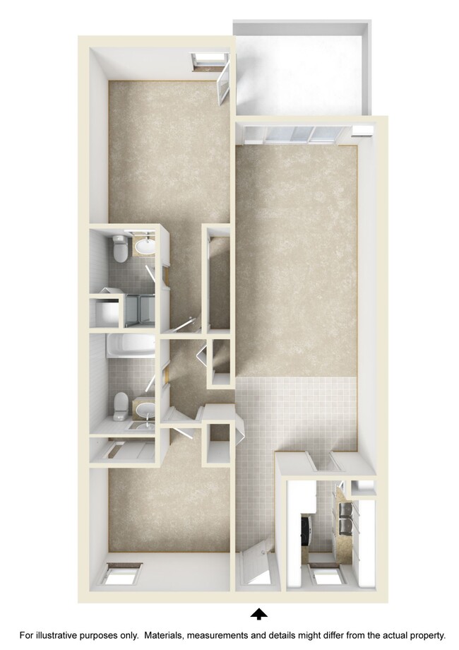 Floorplan - Edelweiss Apartments