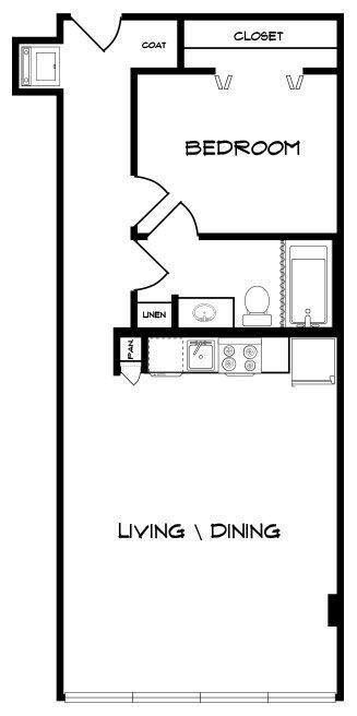 Floorplan - 440 On Third Apartments